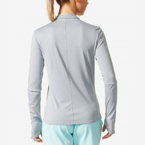 NEW adidas Women's Tango climalite 1/4 Zip Top - Picture 3 of 3